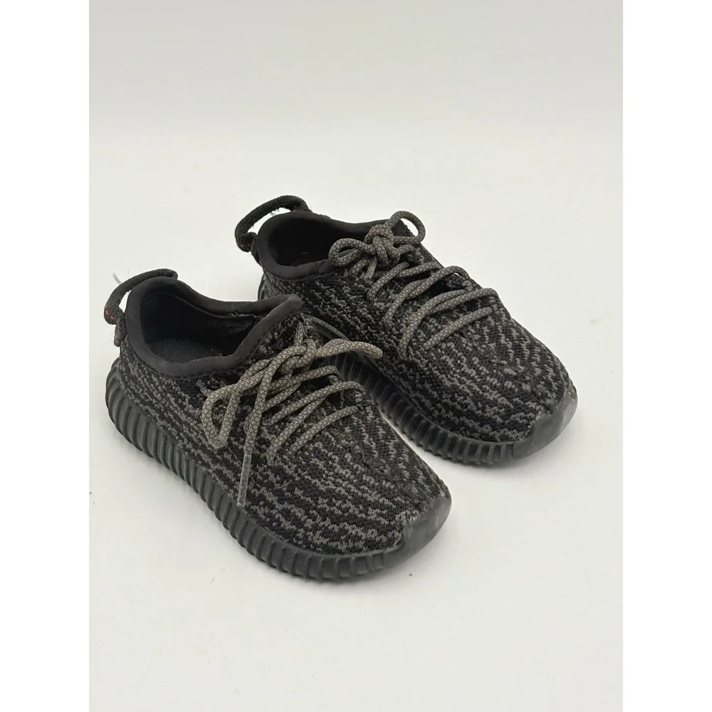 Adidas Yeezy Boost 350 Pirate 2016 Infant Size 6K Black Gray Sneakers BB5355